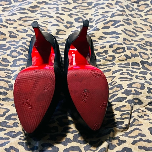 Christian Louboutin Daffodile Platform Pumps Black 6/36 - Picture 3 of 6